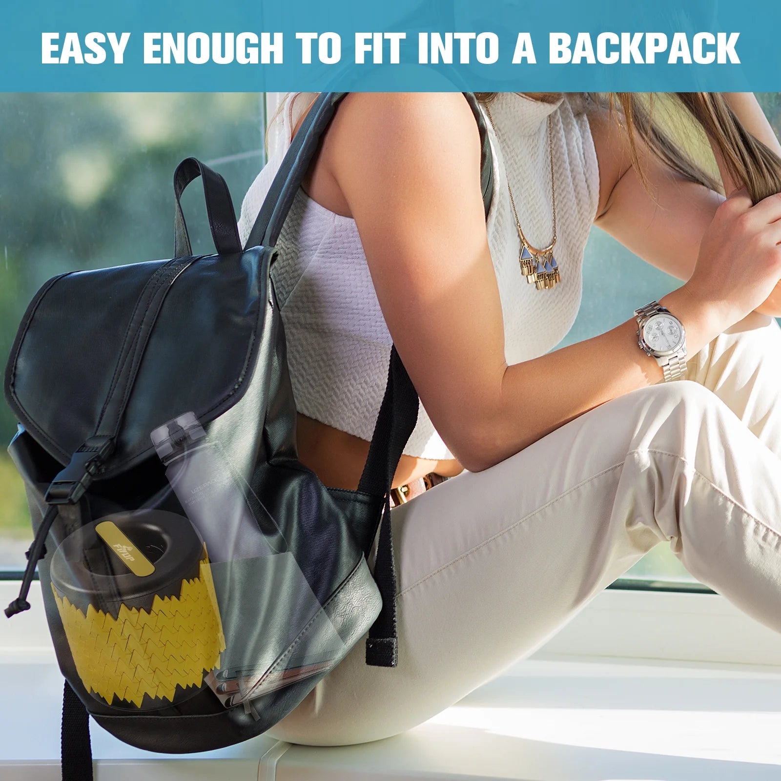 Retractable Exercise Foam Roller Muscle Therapy Massager Roller Exercise Equipment, Red