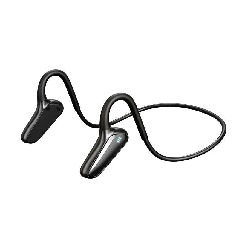 Wireless Bluetooth Headphones Neckband Headphones with Mic Bone Conduction Headphones Sports Headphones