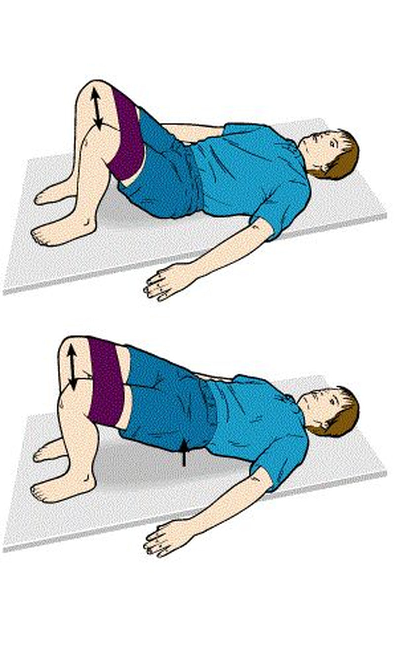 Resistance Band LOOP Exercise MEDIUM Pilates Yoga ORANGE Exercise Stretch Tubing