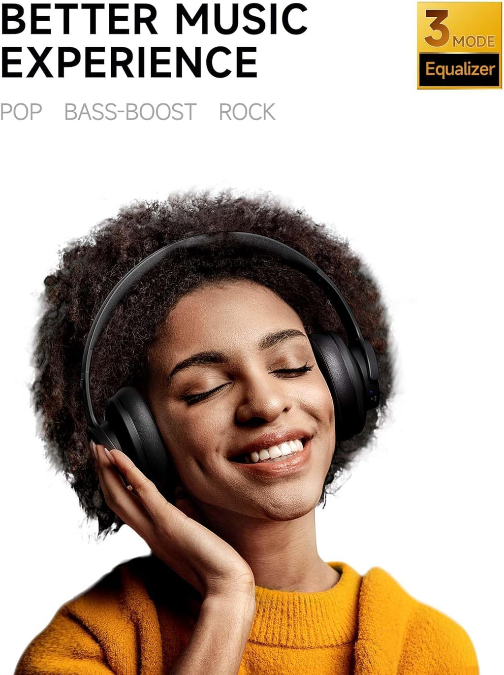 B8 Bluetooth Headphones, 120H Playtime Headphones Wireless Bluetooth