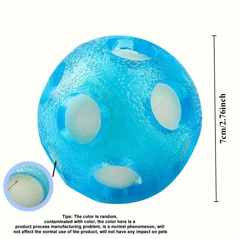 1Pc Floating Ocean Ball, Dog Toy Ball Chase Water Play Dog Toy Ball, TPR Interactive Dog Toy Ball Floating Water Ball