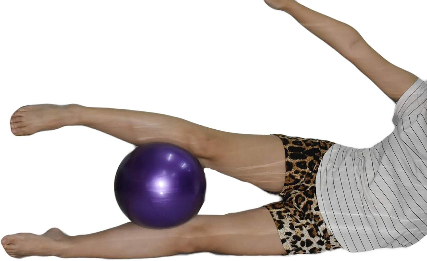 8 Inch Exercise Balls, Barre Ball, Small Workout Ball Mini, Exercise Ball for Pilates, Therapy Ball Yoga, 8" Ball Pump with Needles for Back Fitness