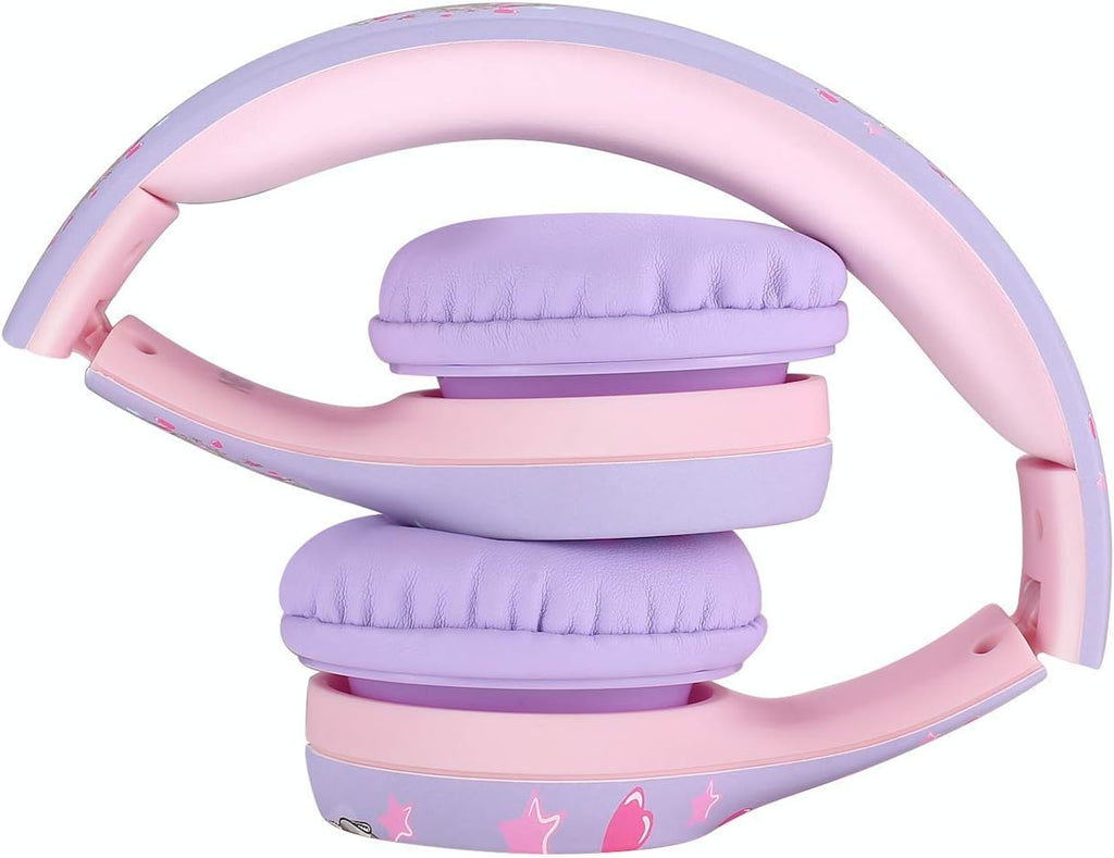 Kids Headphones Limited Volume Headphones for Kids Girls Children School Headphones Toddler Classroom over Head (Princess Girl)