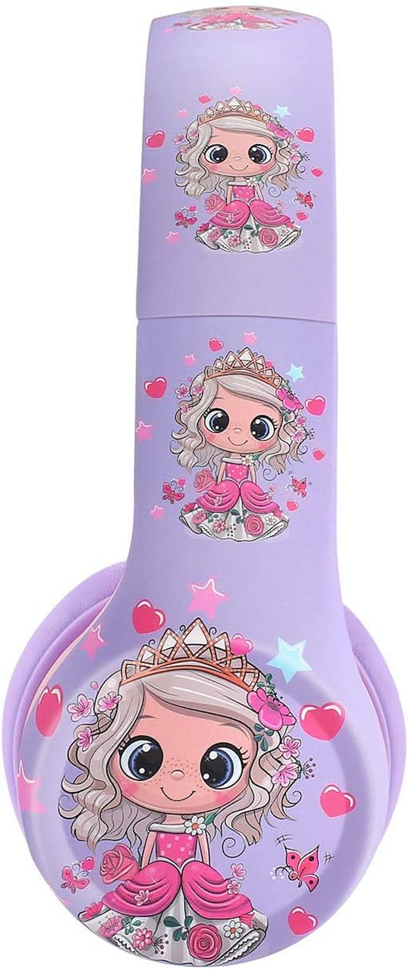 Kids Headphones Limited Volume Headphones for Kids Girls Children School Headphones Toddler Classroom over Head (Princess Girl)
