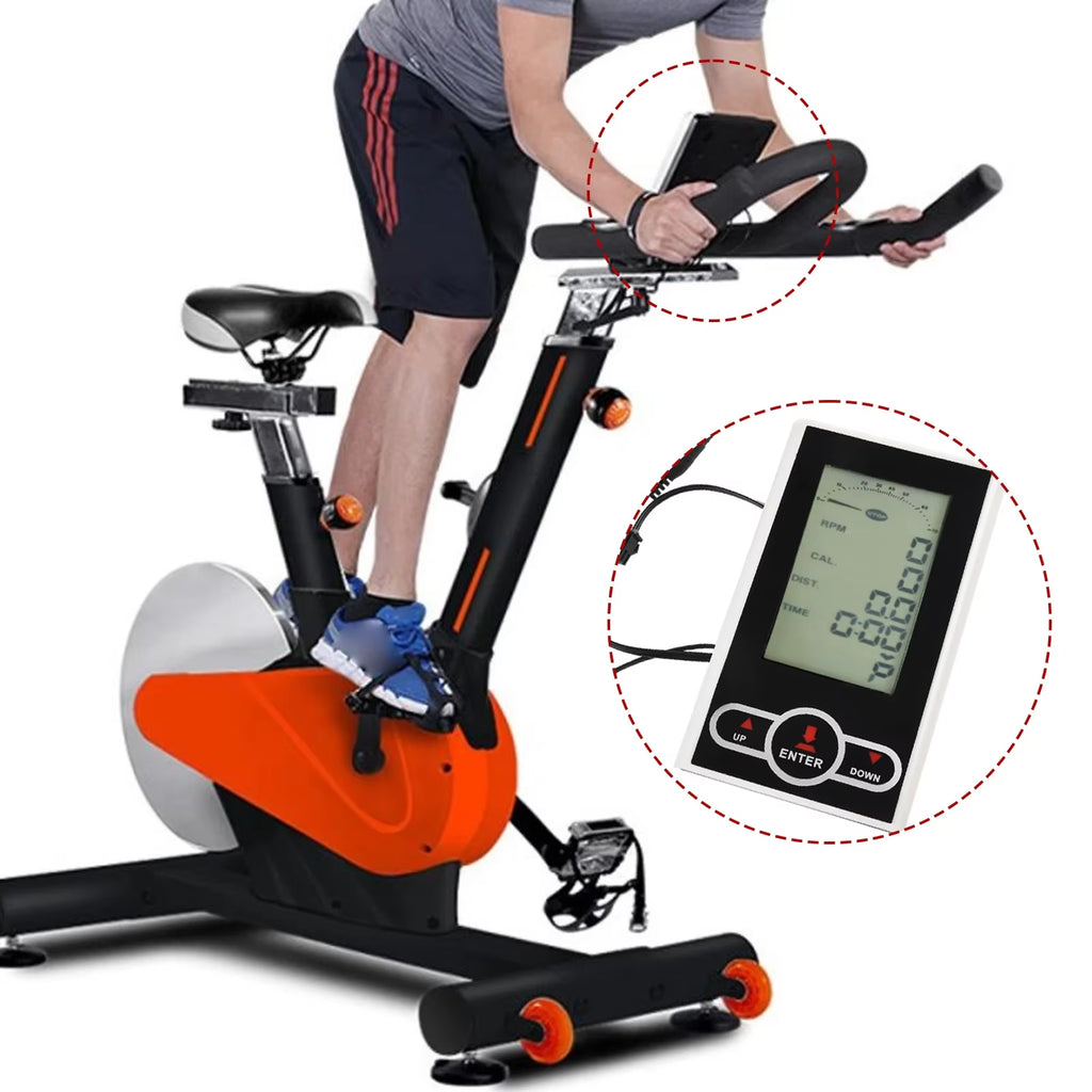 Exercise Bike Monitor Speedometer Stationary Bike Elliptical Trainer Display Elliptical Exercise Bike Display Counter Speedomete