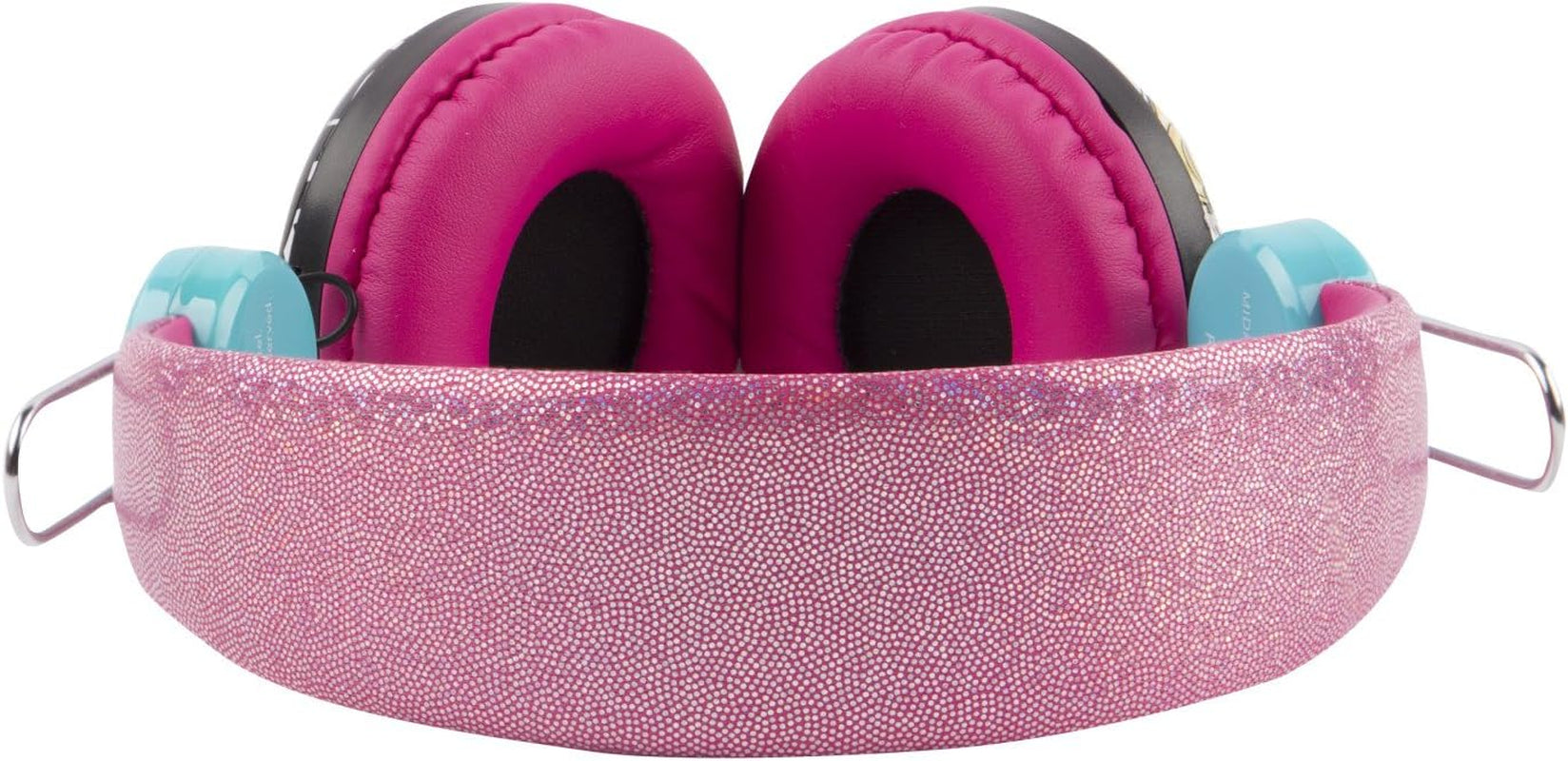 30359-TRU Batman Kid Safe over the Ear Headphone W/ Volume Limiter, Barbie Pink