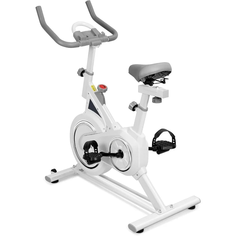 Exercise Bike, Stationary Exercise Bikes, Magnetic Resistance, Exercise Bike Indoor Cycling Bike, Upright Fitness Bike for Home