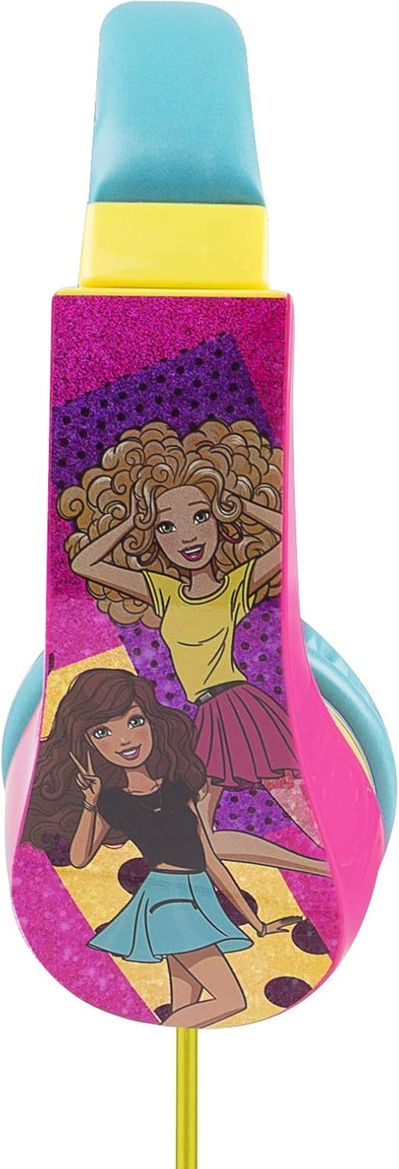 30359-TRU Batman Kid Safe over the Ear Headphone W/ Volume Limiter, Barbie Pink